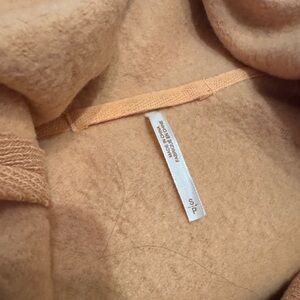 Free People Cozy Fleece Pullover in Light Camel